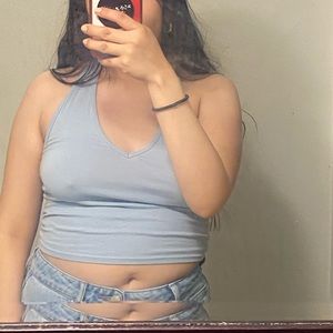 2 halter tops